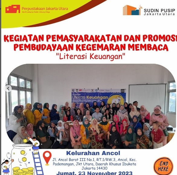 Yuk Belajar Literasi Keuangan Bareng Sudin Pusip Jakarta Utara